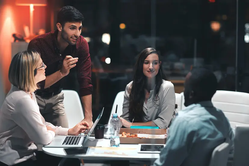 Website design illustration