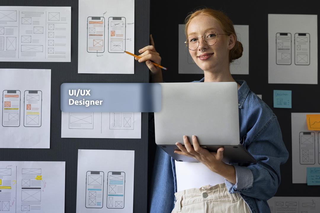 Website design illustration