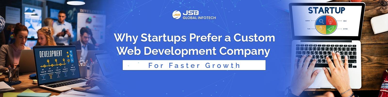 Why Startups Prefer a Custom Web Development Company for Faster Growth